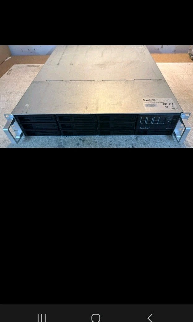 Synology RackStation RS2212+ 10 Bay NAS Server NO CADDY OR HDD0