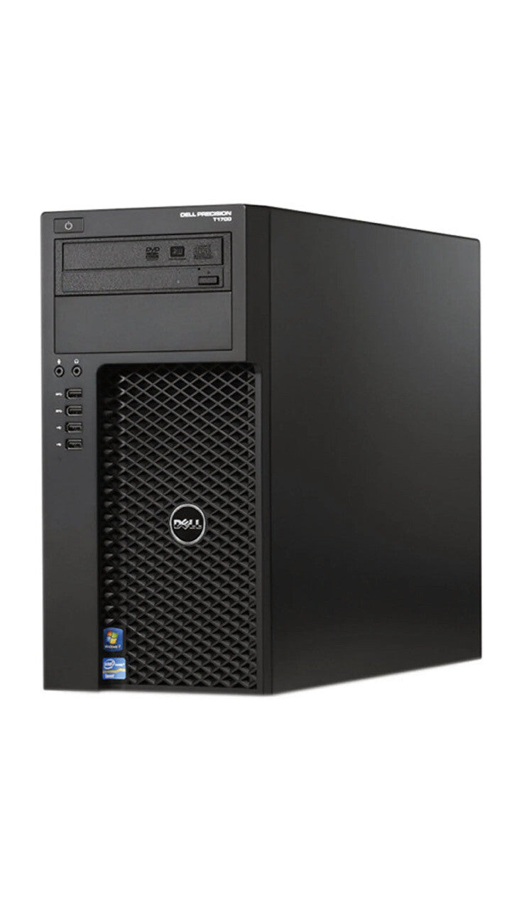 Dell Precision T1700 Workstation - Intel i5, 16GB RAM, 1TB HDD, Win100