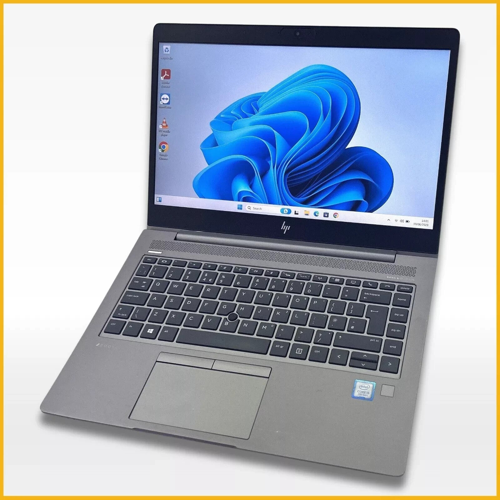 HP ZBook 14U G6 FHD Core i5-8365U 32GB Ram 256GB SSD FHD Windows 11 Pro Laptop0