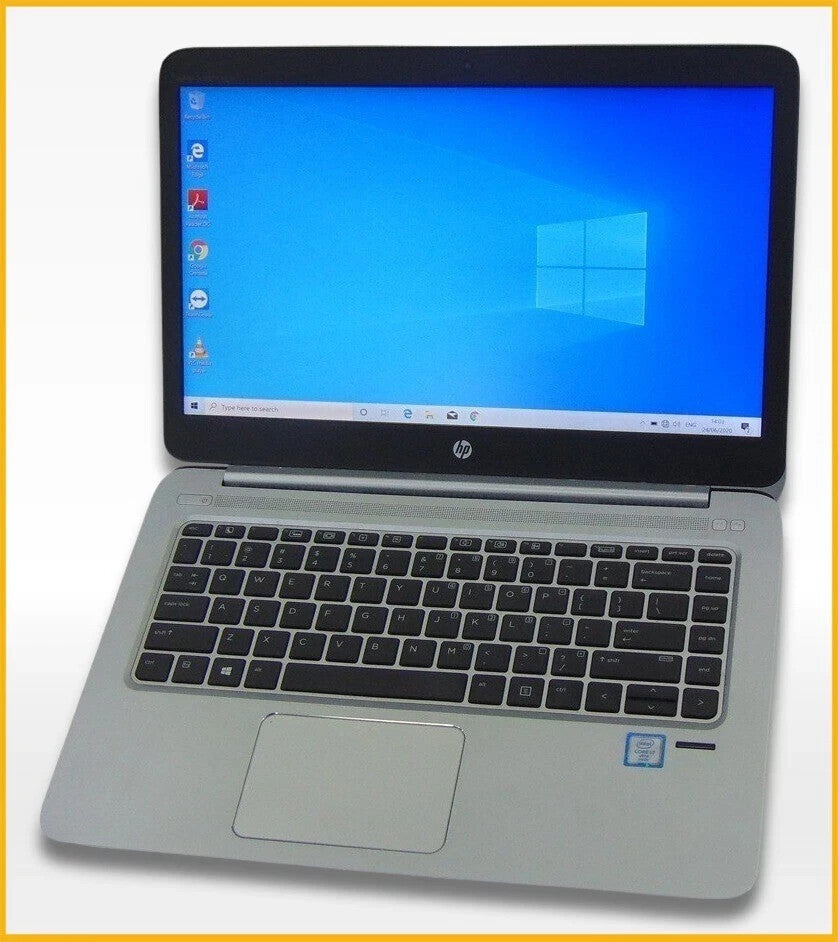 HP EliteBook Folio 1040 G3 Core i7-6500U 2.50GHz 8GB Ram 256GB SSD FHD Laptop0