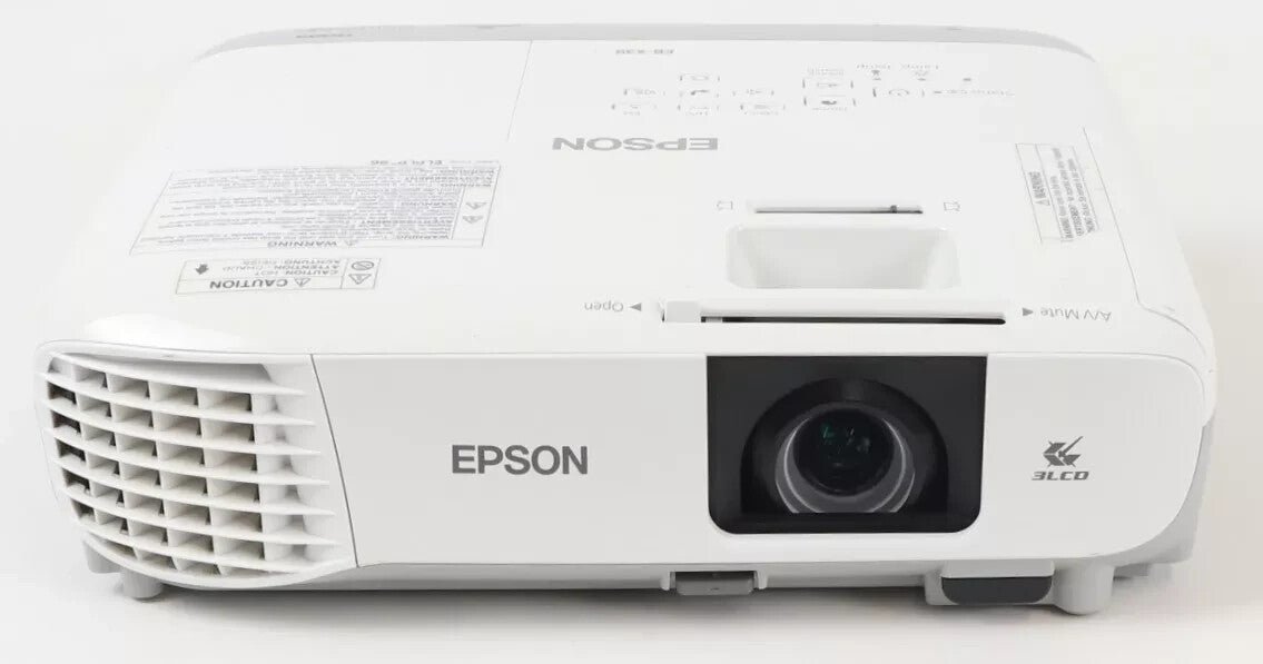 Epson EB-X39 Long Throw 3500 Lumens 3LCD VGA HDMI VGA - 4134 Hours0