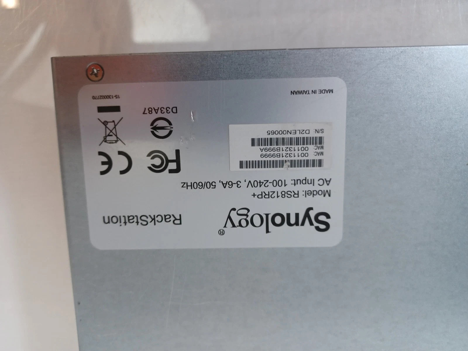 Synology RackStation RS812RP+ Network Storage Server - NO HDD2