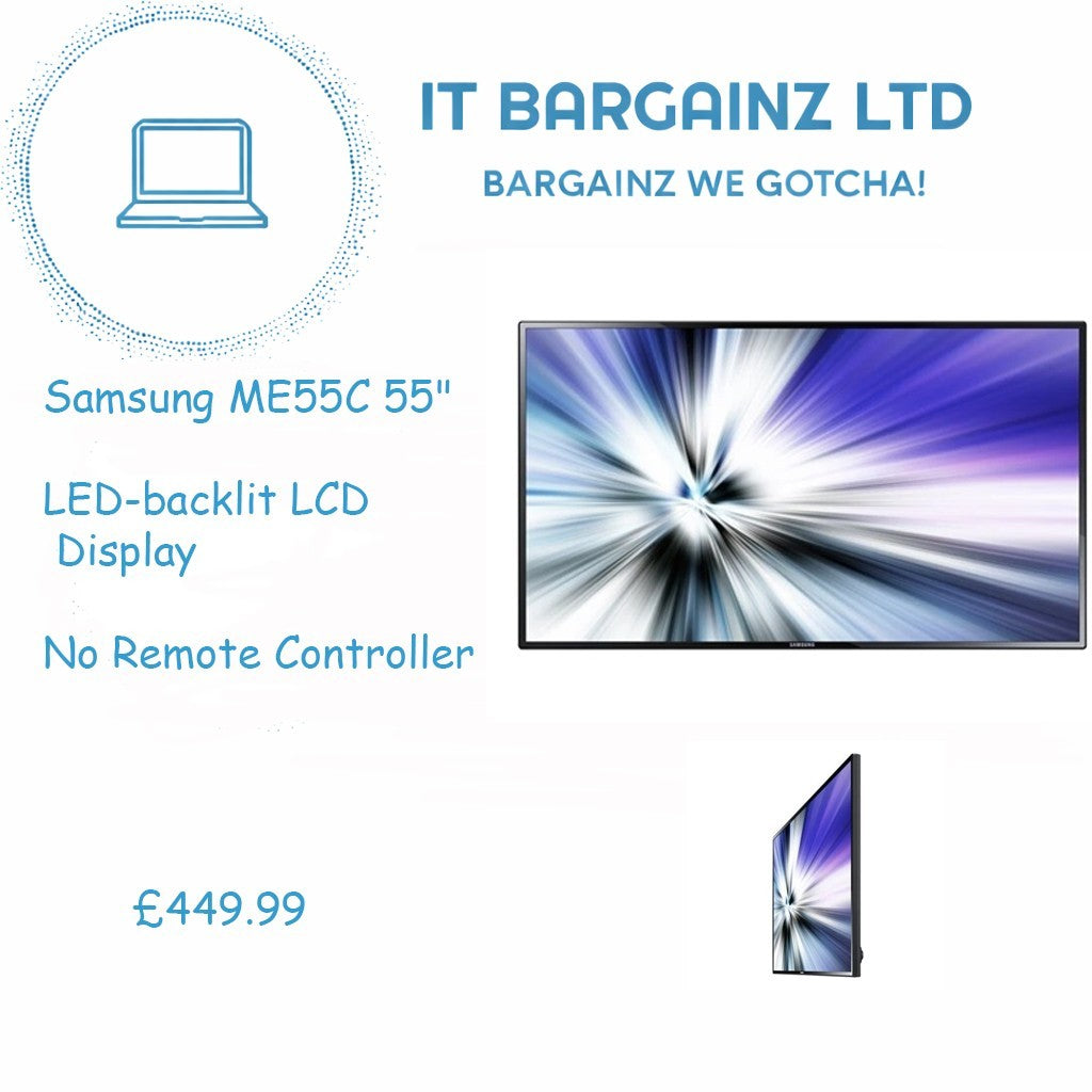 Samsung ME55C 55" LED-backlit LCD Display - (No Remote Controller)0
