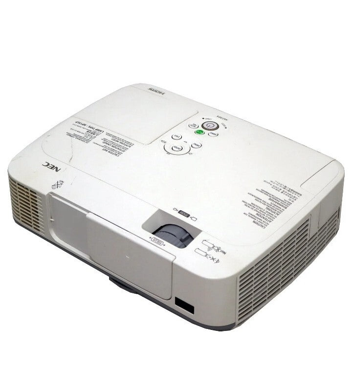 Projector NEC M230X 3LCD XGA HDMI VGA LAN 2,300 Lumens 2,000:1 - 4327 Lamp Hours1