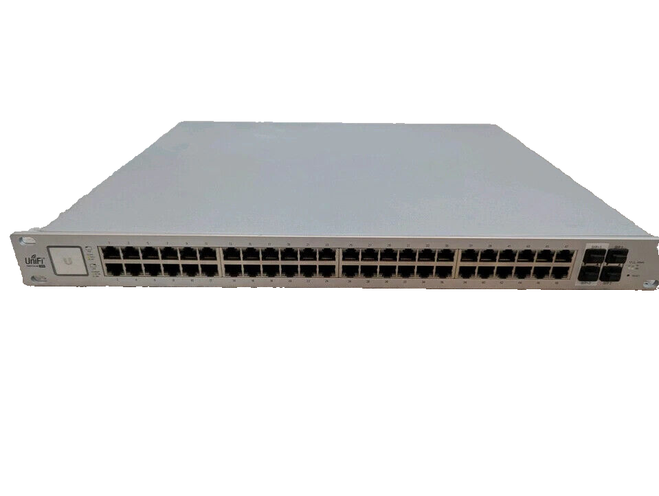 Ubiquiti UniFi Switch 48 PoE+ 500W Ethernet Switch (US-48-500W)0
