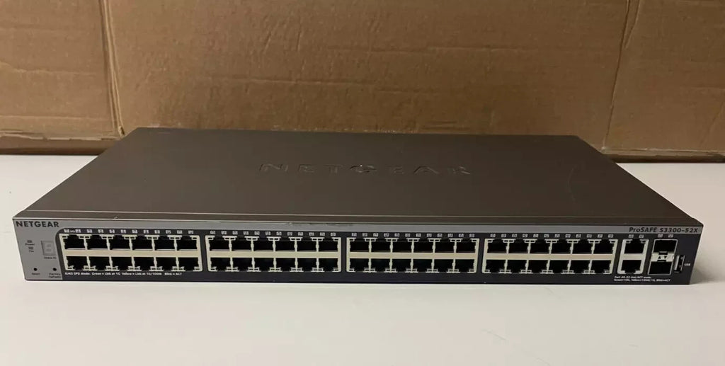 NETGEAR ProSAFE S3300-52X (SPF+ 10G)0
