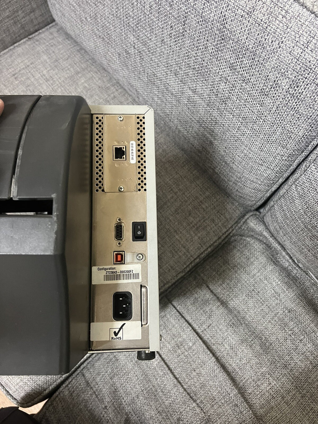 ) Zebra ZT230 4" 300DPI Direct Thermal Label Printer - Wired LAN / USB / Serial4