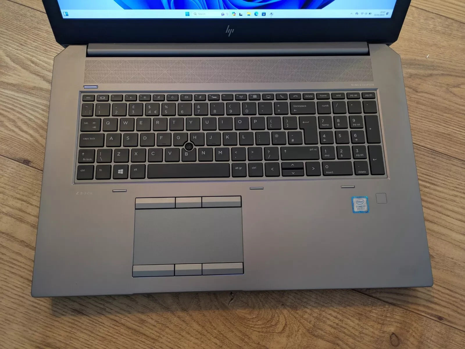 HP ZBook 17 G6 Core i7 9850H 2.6GHz 64GB RAM 512GB+1TB SSD 17.3" FHD WIN 114