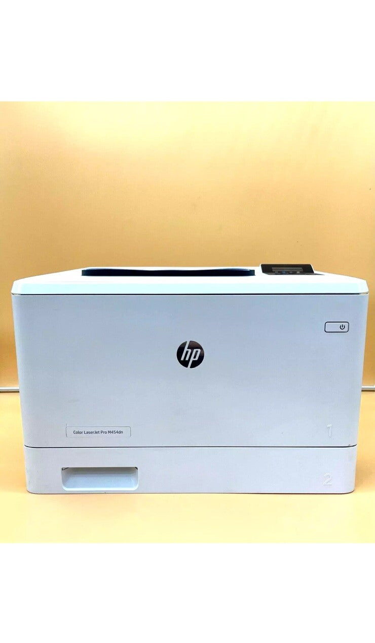 HP Colour Laser Jet Pro M454dn Colour Printer White3