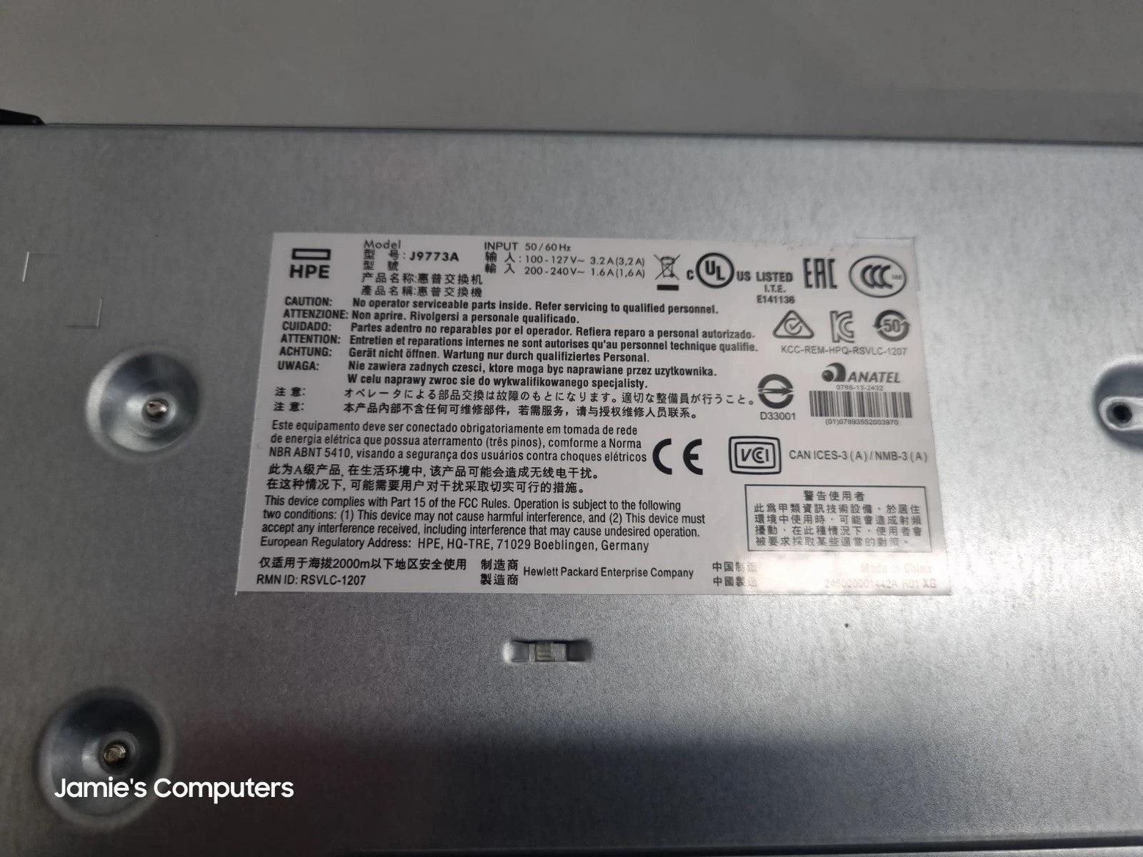 Aruba HPE 2539-24G J9773A PoE+ 24 port Gigabit Ethernet Network Switch3