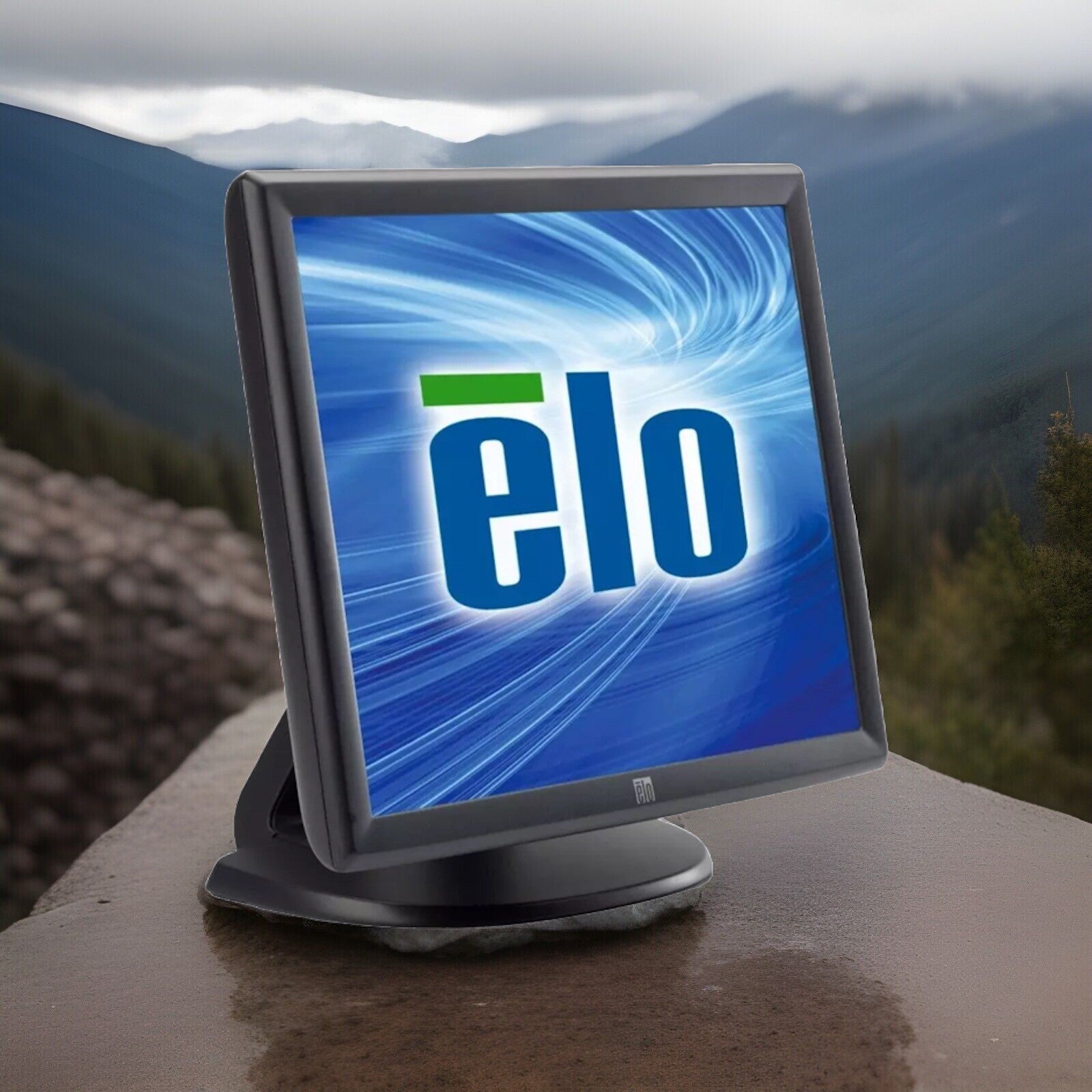 Elo Touchsystem 19” Touchscreen Monitor With Stand0