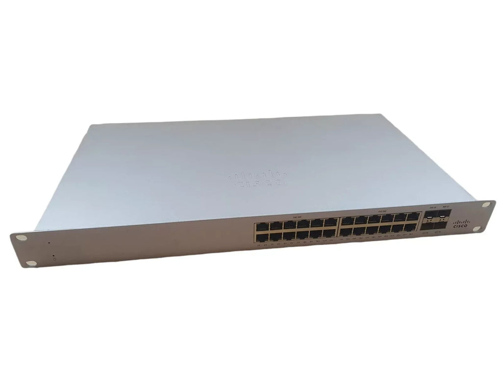 Cisco Meraki MS120-24P-HW Cloud Managed 24-Port Gigabit PoE+ Switch0