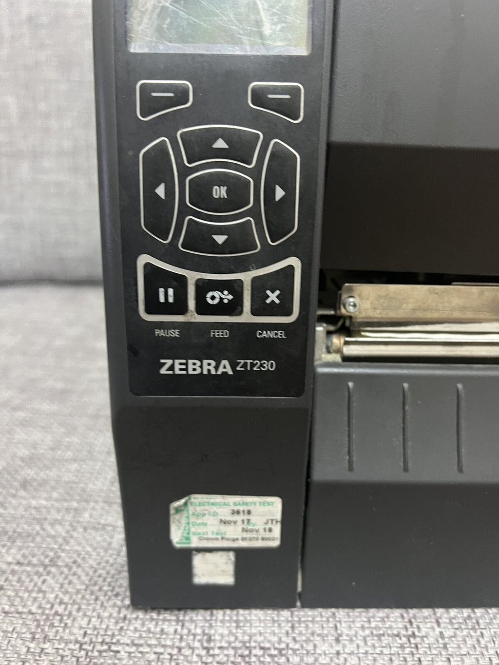 ) Zebra ZT230 4" 300DPI Direct Thermal Label Printer - Wired LAN / USB / Serial2