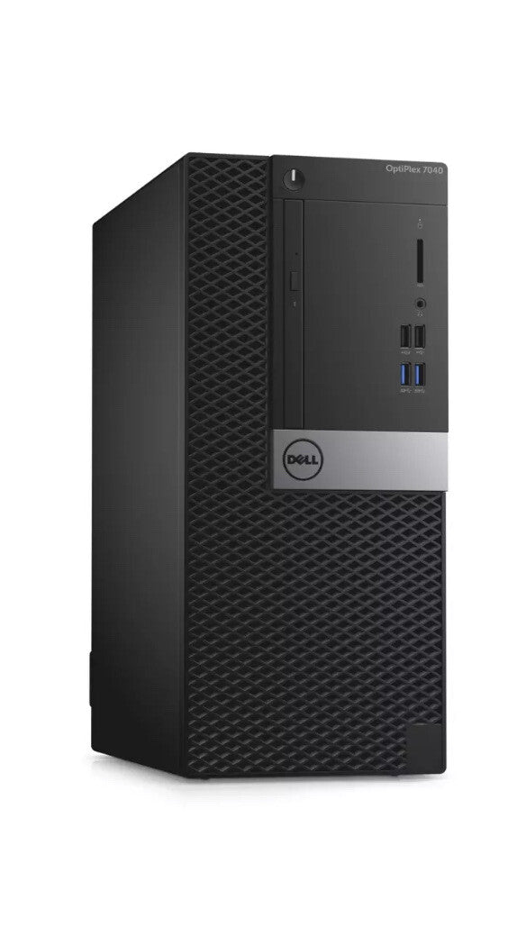 Dell OptiPlex 7040 MT PC (i7-6700 4C/8T 3.40GHz, 16GB DDR4, 128GB SSD + 1TB HDD)1
