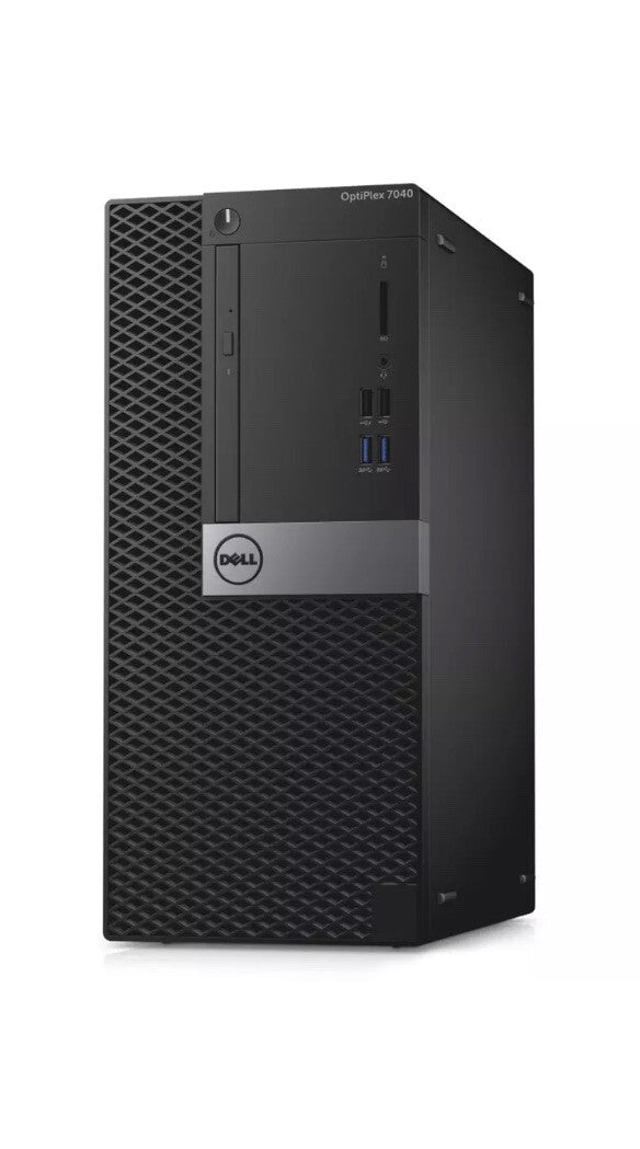 Dell OptiPlex 7040 MT PC (i7-6700 4C/8T 3.40GHz, 16GB DDR4, 128GB SSD + 1TB HDD)2
