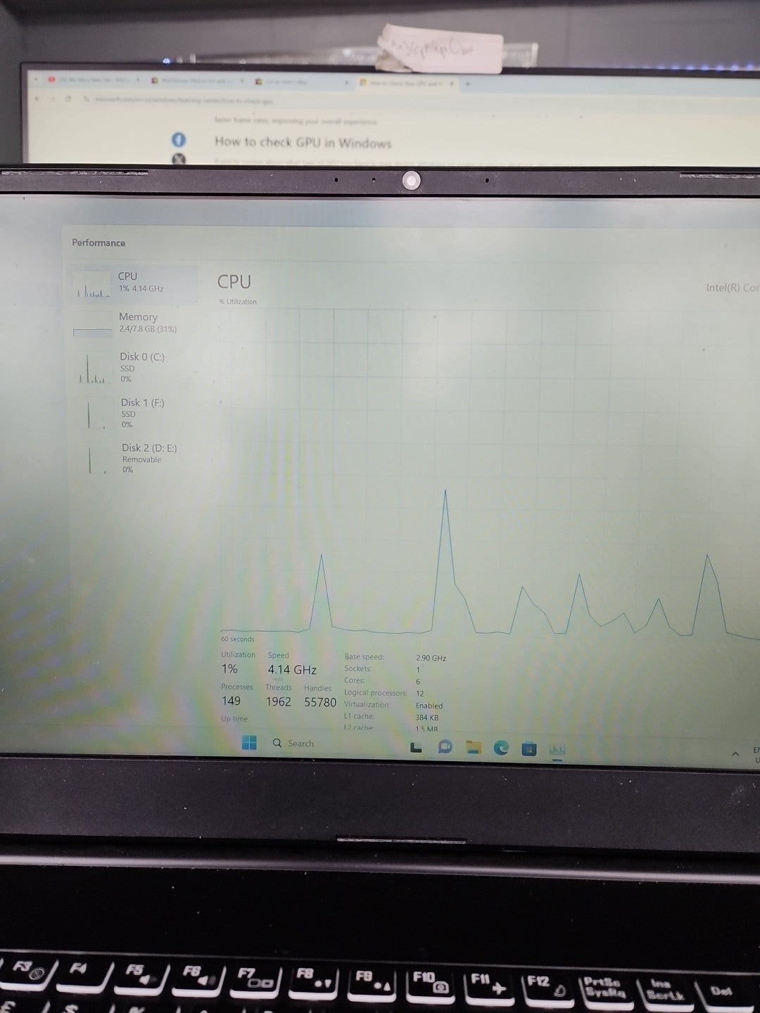 VeryPC I5-10400 @2.90GHz 8GB DDR4 480GB +512GB NVME SSD WIN11 SUPER FAST LAPTOP3