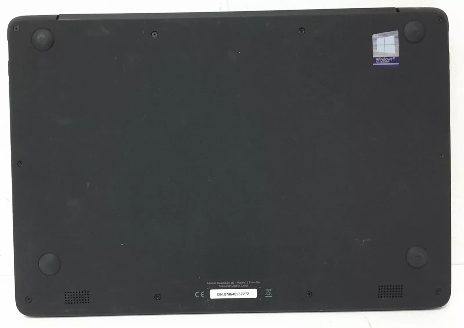 Geo GeoBook 1E 11.4" Education Laptop Celeron N3450 64GB SSD 4GB RAM WIN 101