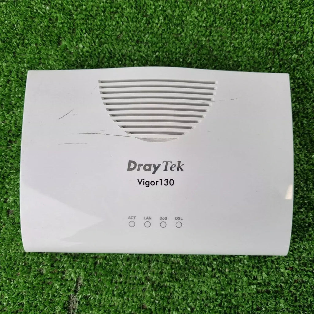 DrayTek Vigor130 with No PSU ADSL/VDSL2 Router FTTC BT Infinity Modem, NO PSU0