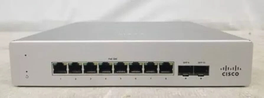 Cisco Meraki MS120-8LP-HW 8-Port PoE Managed Switch2